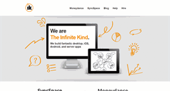 Desktop Screenshot of infinitekind.com